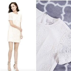 Loft Cream / White Palm Stitched Dress